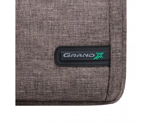 Сумка для ноутбука Grand-X 14 SB-148 soft pocket Brown (SB-148B)