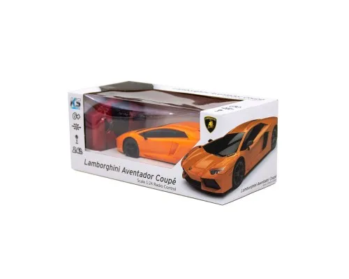 Радиоуправляемая игрушка KS Drive Lamborghini Aventador LP 700-4 (1:24, 2.4Ghz, оранжевый) (124GLBO)