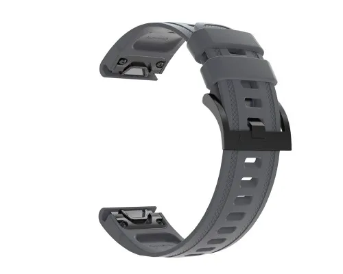 Ремешок для смарт-часов Armorstandart Silicone 20mm для Garmin Fenix 5s/6s Grey (ARM60812)