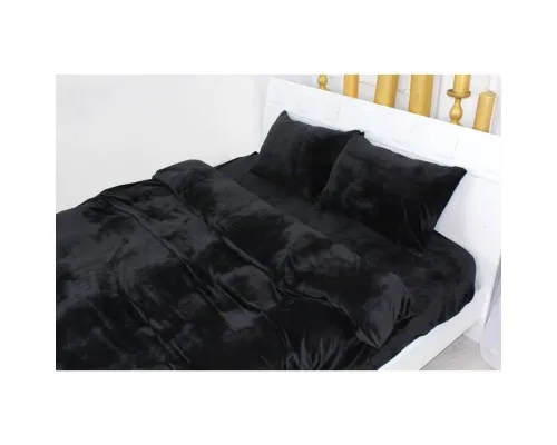 Постільна білизна MirSon Велюр Winter Frost 28-0007 Black Velvet King Size (2200004000381)