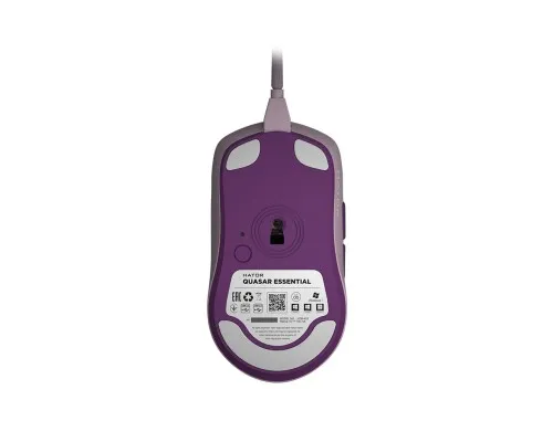 Мышка Hator Quasar Essential USB Lilac (HTM-403)