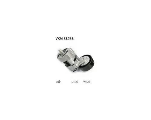 Натяжитель ремня с роликом SKF VKM 38236