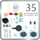 Ігровий набір Smoby Інтерактивна кухня Тек Едішн зі звуковими та світловими ефектами, 35 аксесуарів (311052)