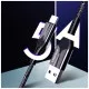 Дата кабель USB 2.0 AM to Type-C 1.2m 5A Choetech (AC0013)
