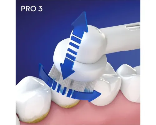 Электрическая зубная щетка Oral-B Pro 3 3500 D505.513.3X WT (4210201395539)