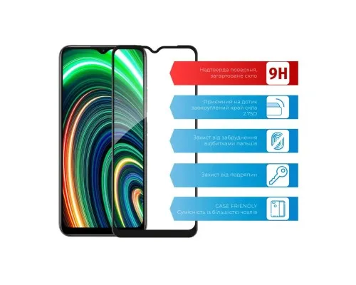 Скло захисне ACCLAB Full Glue Realme C25Y (1283126542350)
