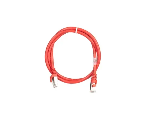 Патч-корд 1м S/FTP Cat 6 CU PVC 26AWG 7/0.16 red 2E (2E-PC6SFTPCOP-100RD)