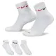 Шкарпетки Nike U NK EVERYDAY PLUS CUSH ANKLE DH3827-902 38-42 3 пари Мультиколор (195244784080)
