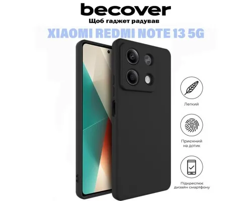 Чохол до мобільного телефона BeCover Xiaomi Redmi Note 13 5G Black (710911)