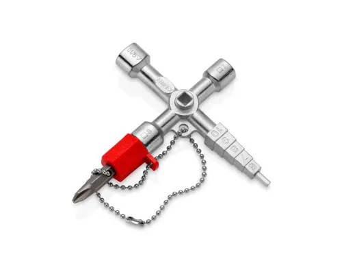 Ключ KNIPEX для електрошаф, професійний (00 11 04)