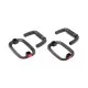 Упоры для отжиманий Adidas Performance Push Up Bars ADAC-12232 Чорний/Червоний (885652021579)