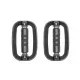 Упоры для отжиманий Adidas Performance Push Up Bars ADAC-12232 Чорний/Червоний (885652021579)