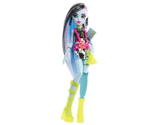 Лялька Monster High Неонові та бомбезні Жахо-секрети Френкі (HNF79)