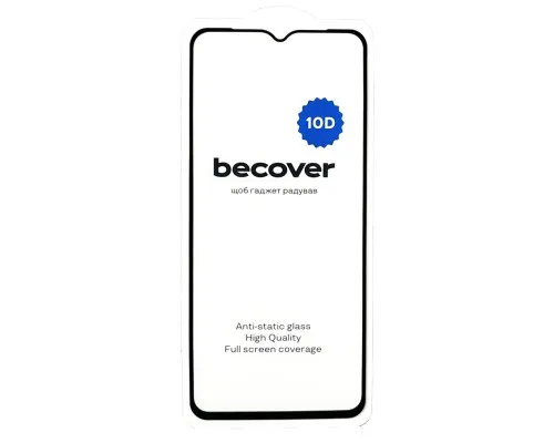 Стекло защитное BeCover Samsung Galaxy A04e SM-A042 10D Black (711347)