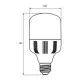 Лампочка Eurolamp E27 (LED-HP-30274)
