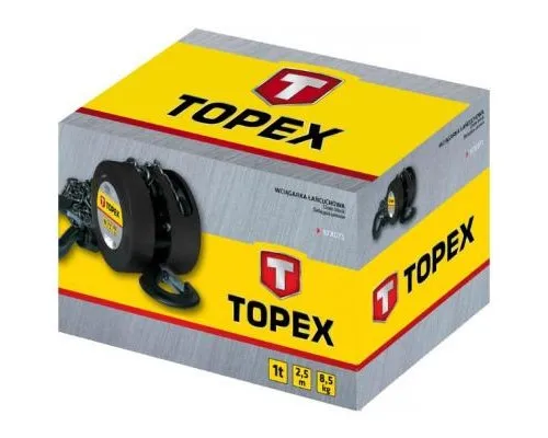 Лебедка Topex цепная 2 т, 2.5 м (97X072)
