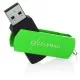 USB флеш накопитель eXceleram 64GB P2 Series Green/Black USB 2.0 (EXP2U2GRB64)