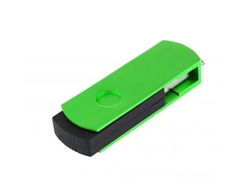 USB флеш накопитель eXceleram 64GB P2 Series Green/Black USB 2.0 (EXP2U2GRB64)