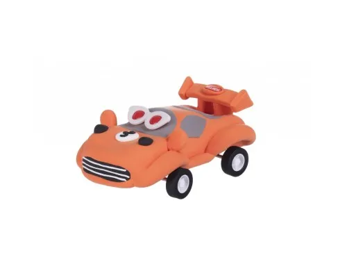 Набор для творчества Paulinda Super Dough Racing time Машинка оранжевая, инерционный механ (PL-081161-3)