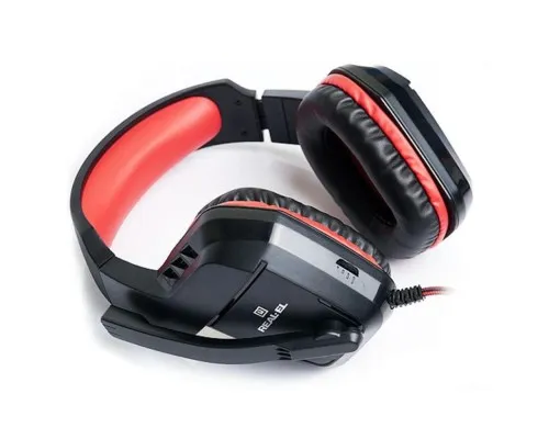 Навушники REAL-EL GDX-7550 Black-Red