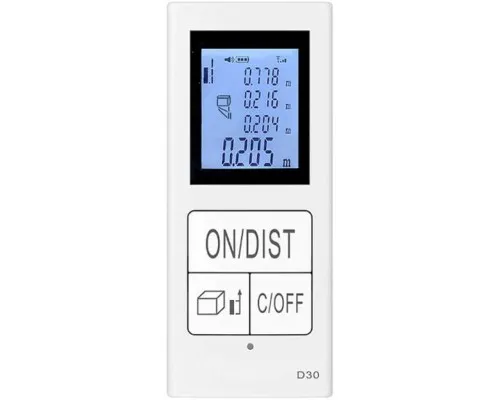 Далекомір Protester лазерний 30м mini D30 (D30)