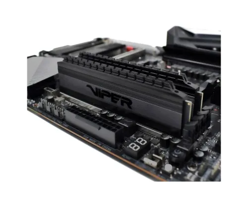 Модуль памяті для компютера DDR4 16GB (2x8GB) 4000 MHz Viper 4 Blackout Patriot (PVB416G400C9K)