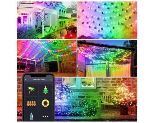 Гирлянда ColorWay Smart LED RGB WiFi+Bluetooth 10M 66LED IP65 (CW-GS-66L10UMC)