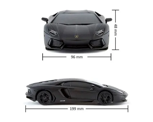 Радиоуправляемая игрушка KS Drive Lamborghini Aventador LP 700-4 (1:24, 2.4Ghz, черный) (124GLBB)