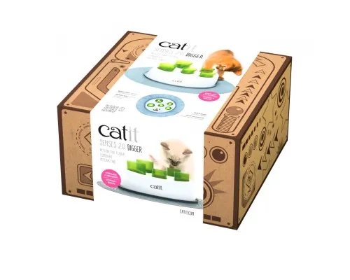 Игрушка для кошек Catit Digger 2.0 15x24x25 см Белая (022517429853)