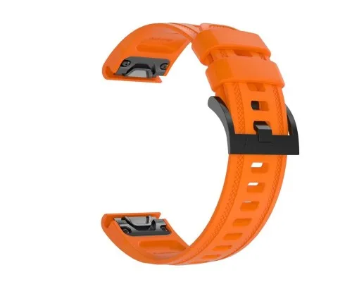 Ремешок для смарт-часов Armorstandart Silicone 20mm для Garmin Fenix 5s/6s Orange (ARM60801)