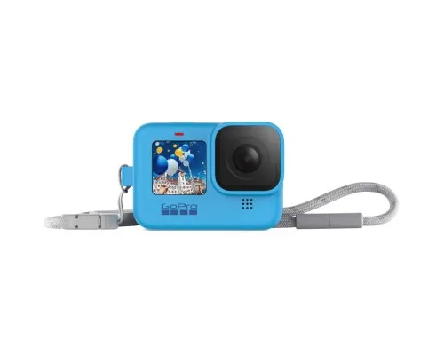 Аксесуар до екшн-камер GoPro SleeveLanyard Blue for HERO9 Black (ADSST-003)