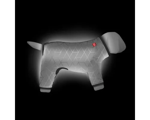 Дождевик для животных Collar WAUDOG Clothes светоотражающий L55 В 77-79 см, С 50-55 см (5441)