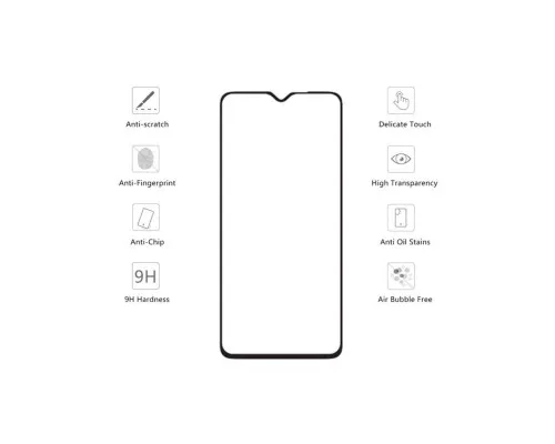 Скло захисне Drobak Tecno Spark 6 Go (242425)