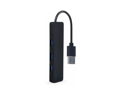 Концентратор Gembird USB 3.0 4 ports black (UHB-U3P4-04)