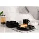 Тарілка Ardesto Trento Dinner 26,5 см Black (AR2926TB)