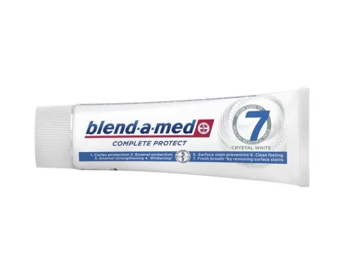 Зубна паста Blend-a-med Complete Protect 7 Кришталева білизна 75 мл (8001090716705)
