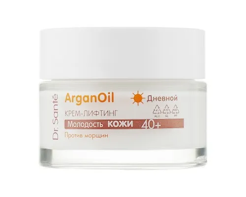 Крем для обличчя Dr. Sante Argan Oil крем-ліфтинг проти зморшок денний 40+ 50 мл (4823015929113)