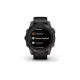 Смарт-часы Garmin fenix 7 Pro Saph Solar, Crbn Gry DLC Ti w/Black Band, GPS (010-02777-11)