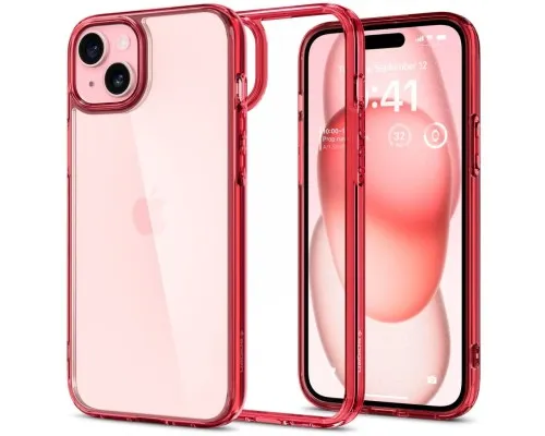 Чехол для мобильного телефона Spigen Apple iPhone 15 Plus Ultra Hybrid Red Crystal (ACS06654)