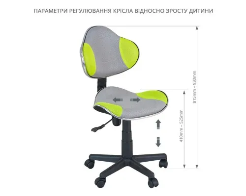 Детское кресло FunDesk LST3 Green-Grey (LST3 GN-GY)