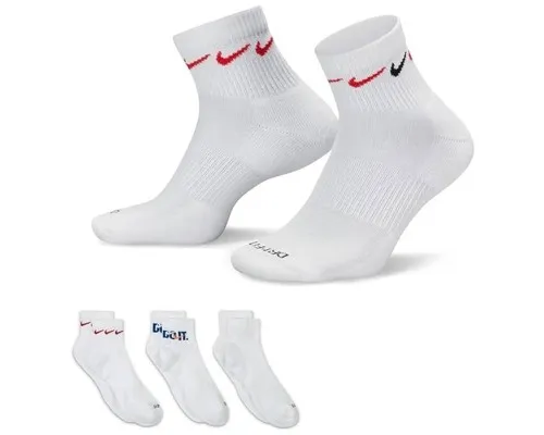 Шкарпетки Nike U NK EVERYDAY PLUS CUSH ANKLE DH3827-902 42-46 3 пари Мультиколор (195244784097)