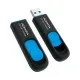 USB флеш накопичувач ADATA 256GB UV128 Black/Blue USB 3.2 (AUV128-256G-RBE)