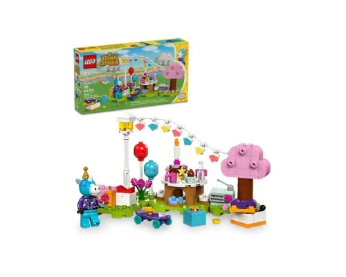 Конструктор LEGO Animal Crossing Вечеринка по случаю дня рождения Julian 170 деталей (77046)