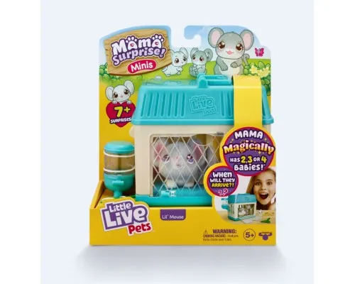 Игровой набор Moose Little Live Мама-сюрприз Мыша (26510)