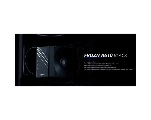 Кулер для процессора ID-Cooling FROZN A610 BLACK