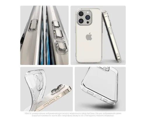 Чехол для мобильного телефона Armorstandart Air Apple iPhone 16 Camera cover Clear (ARM78485)