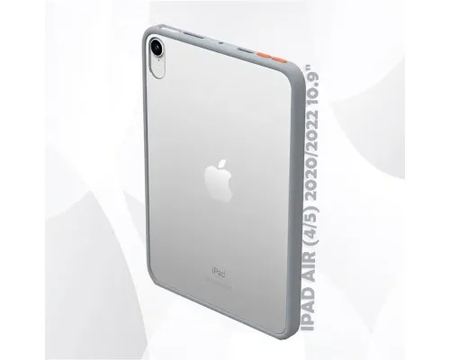 Чохол до планшета BeCover Transparancy Shell Edge Gray Apple iPad Air (4/5) 2020/2022 10.9" (711685)