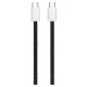 Дата кабель USB-C to USB-C 1.0m 60W 3.0А black ColorWay (CW-CBPDCC061-BK)