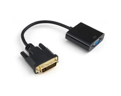 Перехідник DVI 24+1 M to VGA F 1080p Vinga (VCPDVI241VGA)