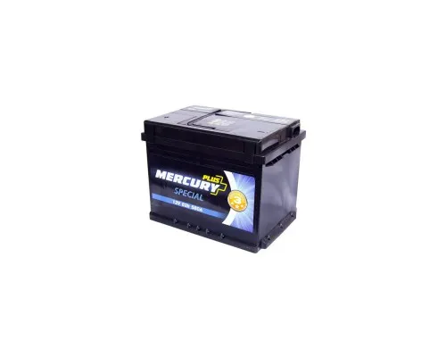 Акумулятор автомобільний MERCURY battery SPECIAL Plus 62Ah (P47289)
